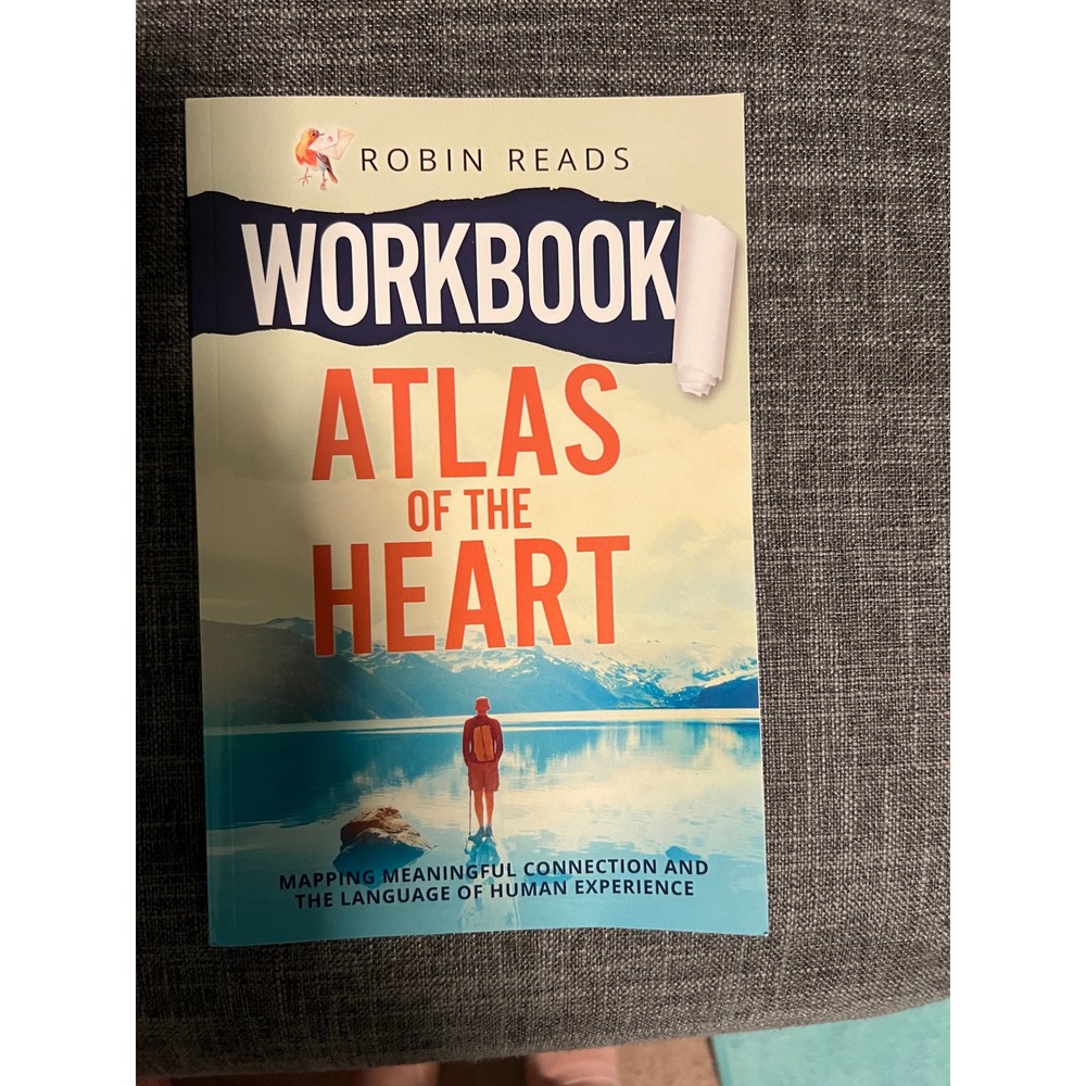 Robin Reads Workbook Atlas of the Heart Brene Brown Companion Paperback